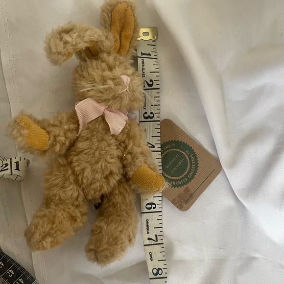 Vintage Boyds Bears Archive Collection Alice Bunny Rabbit Jointed Plush - Picture 8 of 8
